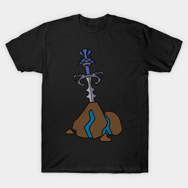 Godsword in the stone T-Shirt by BecksArtStuff